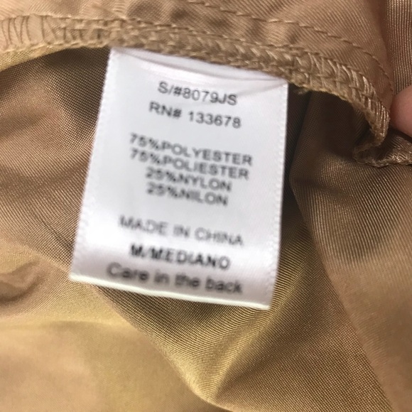 BNWOT Love tree Camel coloured Utility Jacket - Picture 5 of 5